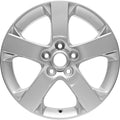 Set of 4 New 17" 2006-2007 Mazda Mazda5 Silver Replacement Alloy Wheels