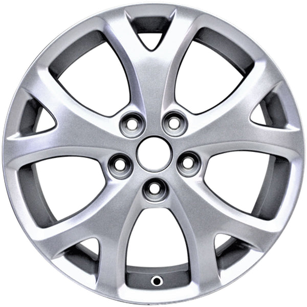 17" 2007-2009 Mazda 3 Silver Replacement Alloy Wheel