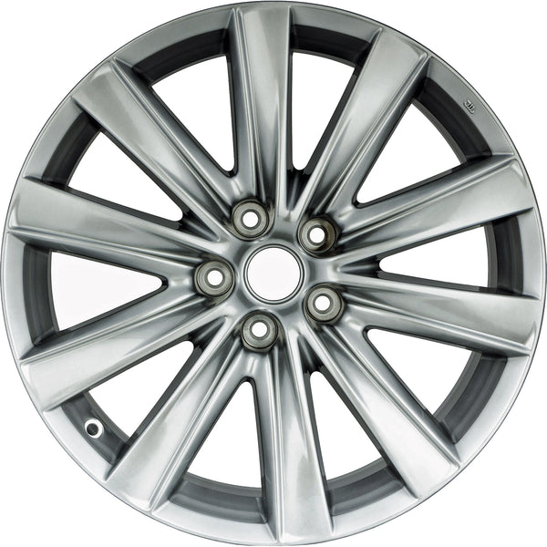 New 19" 2018-2021 Mazda 6 Replacement Hyper Silver Alloy Wheel - 64980