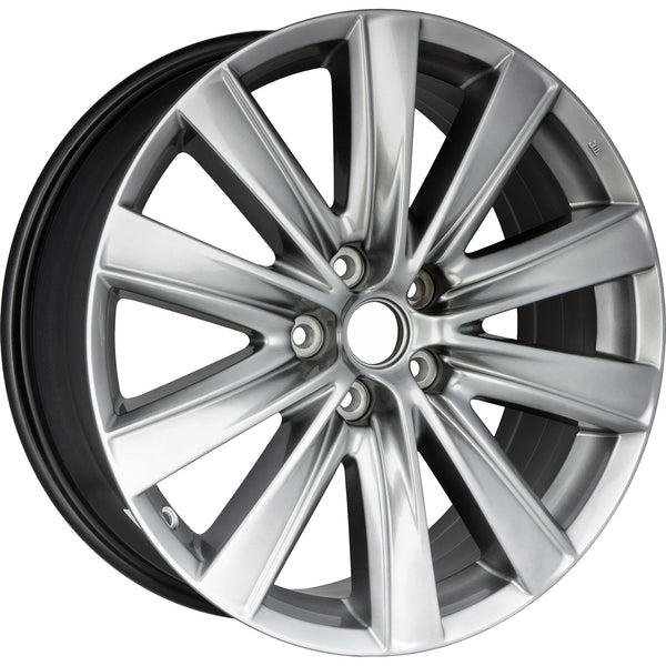 New 19" 2018-2021 Mazda 6 Replacement Hyper Silver Alloy Wheel - 64980