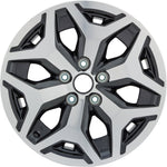 New 17" 2019-2023 Subaru Forester Machined and Charcoal Replacement Alloy Wheel - 68866