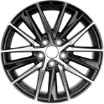 18" 2021-2024 Toyota Camry SE Machined and Black Replacement Alloy Wheel