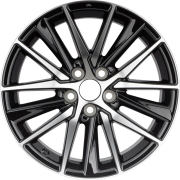 New 18" 2021-2024 Toyota Camry SE Machined and Black Replacement Alloy Wheel - 69133