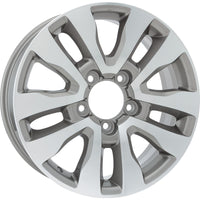 Set of 4 New 20" 2007-2021 Toyota Tundra Machined / Charcoal Grey Replacement Alloy Wheels
