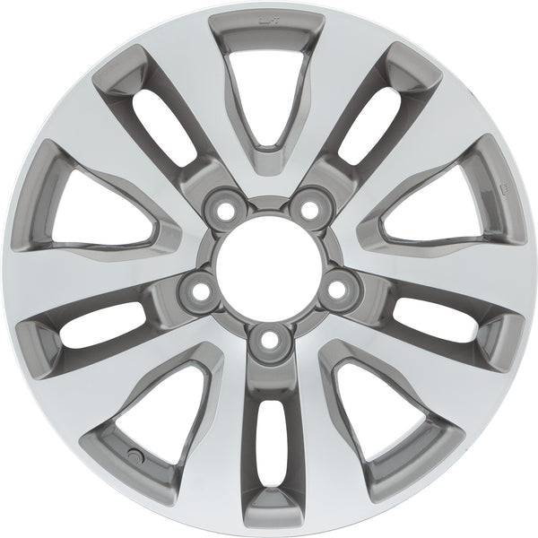 Set of 4 New 20" 2007-2021 Toyota Tundra Machined / Charcoal Grey Replacement Alloy Wheels