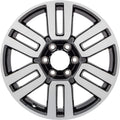 New 20" 2010-2023 Toyota 4Runner Machined and Black Replacement Alloy Wheel - 69561