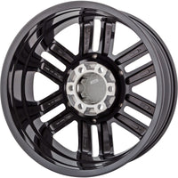 Set of 4 New 20" 2010-2023 Toyota 4Runner Machined and Black Replacement Alloy Wheels - Factory Wheel Replacement
