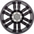 Set of 4 New 20" 2010-2023 Toyota 4Runner Machined and Black Replacement Alloy Wheels - Factory Wheel Replacement
