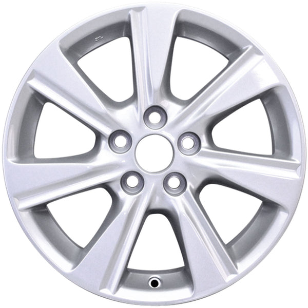 New 17" 2011-2013 Toyota Highlander Silver Replacement Alloy Wheel - 69580 - Factory Wheel Replacement