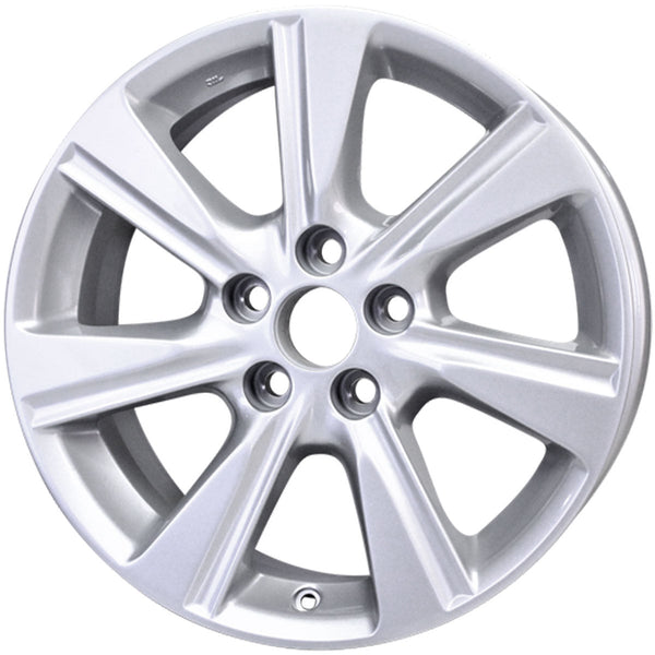 New 17" 2011-2013 Toyota Highlander Silver Replacement Alloy Wheel - 69580 - Factory Wheel Replacement