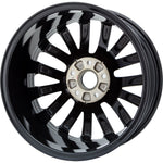 New 17" 2011-2016 Volkswagen Jetta Machined Black Replacement Alloy Wheel - 69910 - Factory Wheel Replacement