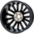 New 17" 2011-2016 Volkswagen Jetta Machined Black Replacement Alloy Wheel - 69910 - Factory Wheel Replacement