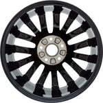 New 17" 2011-2016 Volkswagen Jetta Machined Black Replacement Alloy Wheel - 69910 - Factory Wheel Replacement
