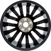 New 17" 2011-2016 Volkswagen Jetta Machined Black Replacement Alloy Wheel - 69910 - Factory Wheel Replacement