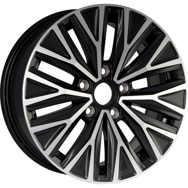 New Set of 4 16x6.5" 2005-2021 Volkswagen Jetta Reproduction Alloy Wheels - Factory Wheel Replacement
