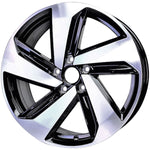New Set of 4 18x7.5" 2005-2021 Volkswagen Jetta Reproduction Alloy Wheels - Factory Wheel Replacement