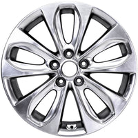 New 18" 2011-2014 Hyundai Sonata Hyper Silver Replacement Alloy Wheel - 70804 