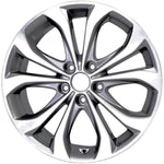 New 18" 2013-2014 Hyundai Sonata Replacement Alloy Wheel - 70843 - Factory Wheel Replacement