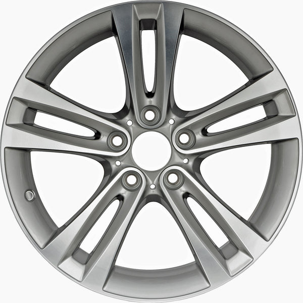 New 18" 2016-2018 BMW 330e Machined and Grey Replacement Alloy Wheel