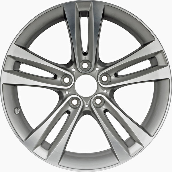 New 18" 2013-2015 BMW ActiveHybrid 3 Machined and Grey Replacement Alloy Wheel