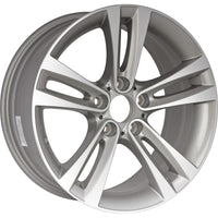New 18" 2012-2016 BMW 335i Machined and Grey Replacement Alloy Wheel
