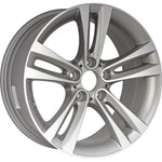New 18" 2016-2018 BMW 330e Machined and Grey Replacement Alloy Wheel