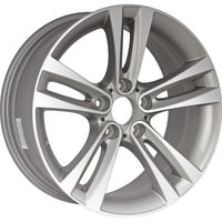 New 18" 2012-2018 BMW 320i Machined and Grey Replacement Alloy Wheel