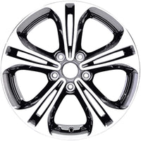 New 17" 2014-2016 KIA Forte Machine Charcoal Replacement Alloy Wheel - 74678 - Factory Wheel Replacement