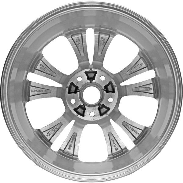 New 17" 2014-2016 KIA SOUL Silver Replacement Alloy Wheel - 74693