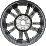 New 16" 2022-2024 KIA Forte LXS Machine Charcoal Replacement Alloy Wheel - 74833