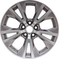 New 18" 2014-2019 Toyota Highlander Machined Medium Silver Replacement Alloy Wheel - 75162