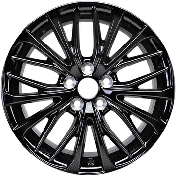 New 18" 2020-2022 Toyota Camry SE Nightshade Gloss Black Replacement Alloy Wheel - 75221
