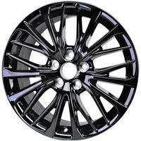18" 2020-2022 Toyota Camry SE Nightshade Gloss Black Replacement Alloy Wheel
