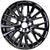 18" 2020-2022 Toyota Camry SE Nightshade Gloss Black Replacement Alloy Wheel