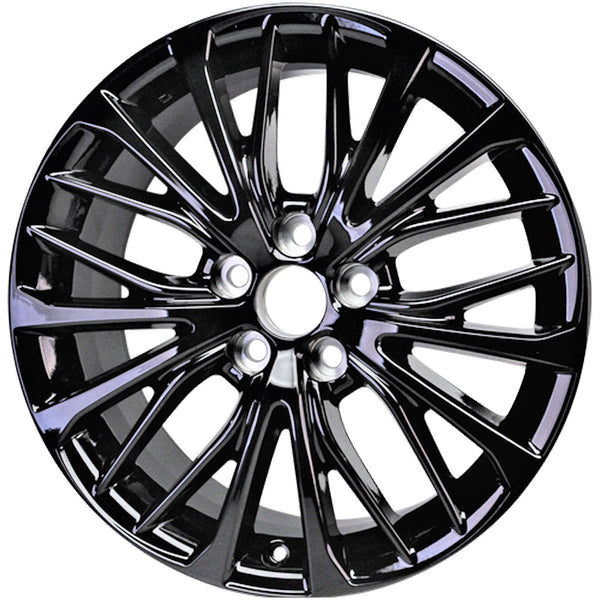 18" 2020-2022 Toyota Camry SE Nightshade Gloss Black Replacement Alloy Wheel