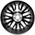 18" 2020-2022 Toyota Camry SE Nightshade Gloss Black Replacement Alloy Wheel