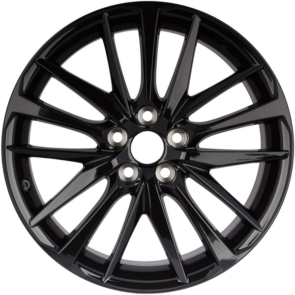 19 Inch Toyota Camry XSE Black Replacement Alloy Wheel