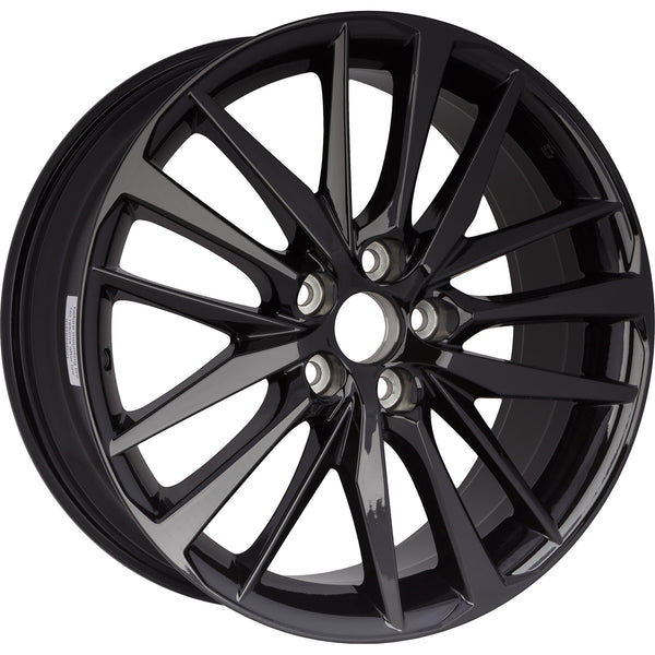 19 Inch Toyota Camry XSE Black Replacement Alloy Wheel