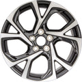 New 18" 2018-2022 Toyota C-HR Machined and Black Replacement Alloy Wheel - 75224