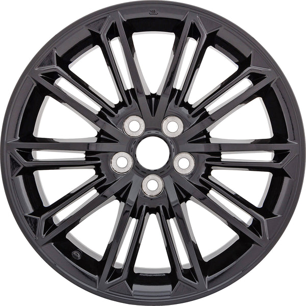 New 19" 2020-2022 Toyota Avalon Gloss Black Replacement Alloy Wheel - 75234 - Factory Wheel Replacement
