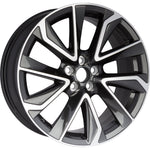 New 18" 2019-2022 Toyota Corolla Machined and Charcoal Replacement Alloy Wheel - 75236