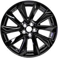 18 Inch Toyota Corolla S Gloss Black Replacement Alloy Wheel