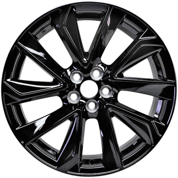 New 18" 2020-2022 Toyota Corolla Gloss Black Replacement Alloy Wheel - 75236