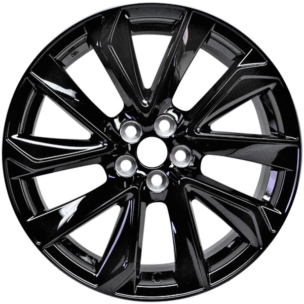 18 Inch Toyota Corolla S Gloss Black Replacement Alloy Wheel