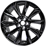 18 Inch Toyota Corolla S Gloss Black Replacement Alloy Wheel