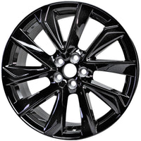 18 Inch Toyota Corolla S Gloss Black Replacement Alloy Wheel
