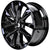 18 Inch Toyota Corolla S Gloss Black Replacement Alloy Wheel