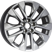 19" 2019-2022 Toyota RAV4 Hyper Silver Replacement Alloy Wheel