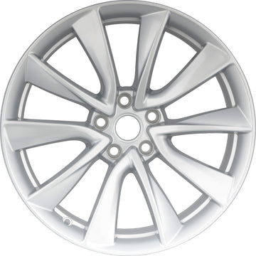 New 19" 2017-2020 Tesla Model 3 Silver Replacement Alloy Wheel - 96231