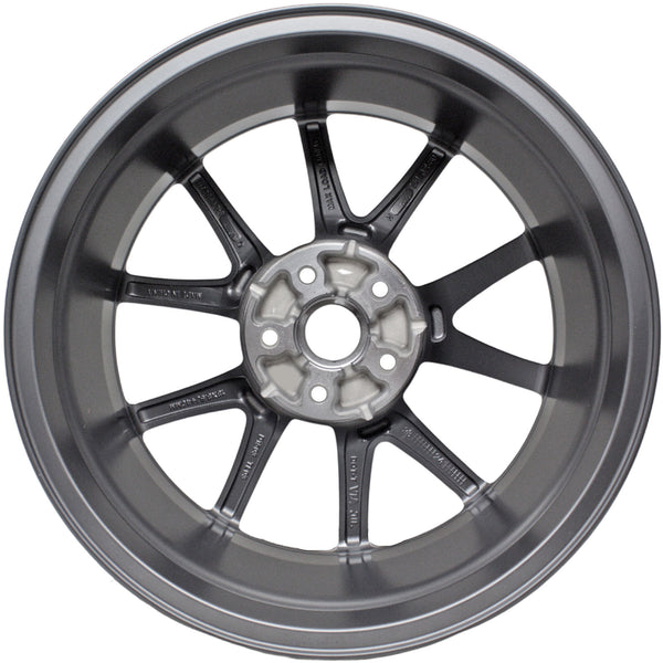 New 18" 2017-2020 Tesla Model 3 Charcoal Replacement Alloy Wheel - 96276